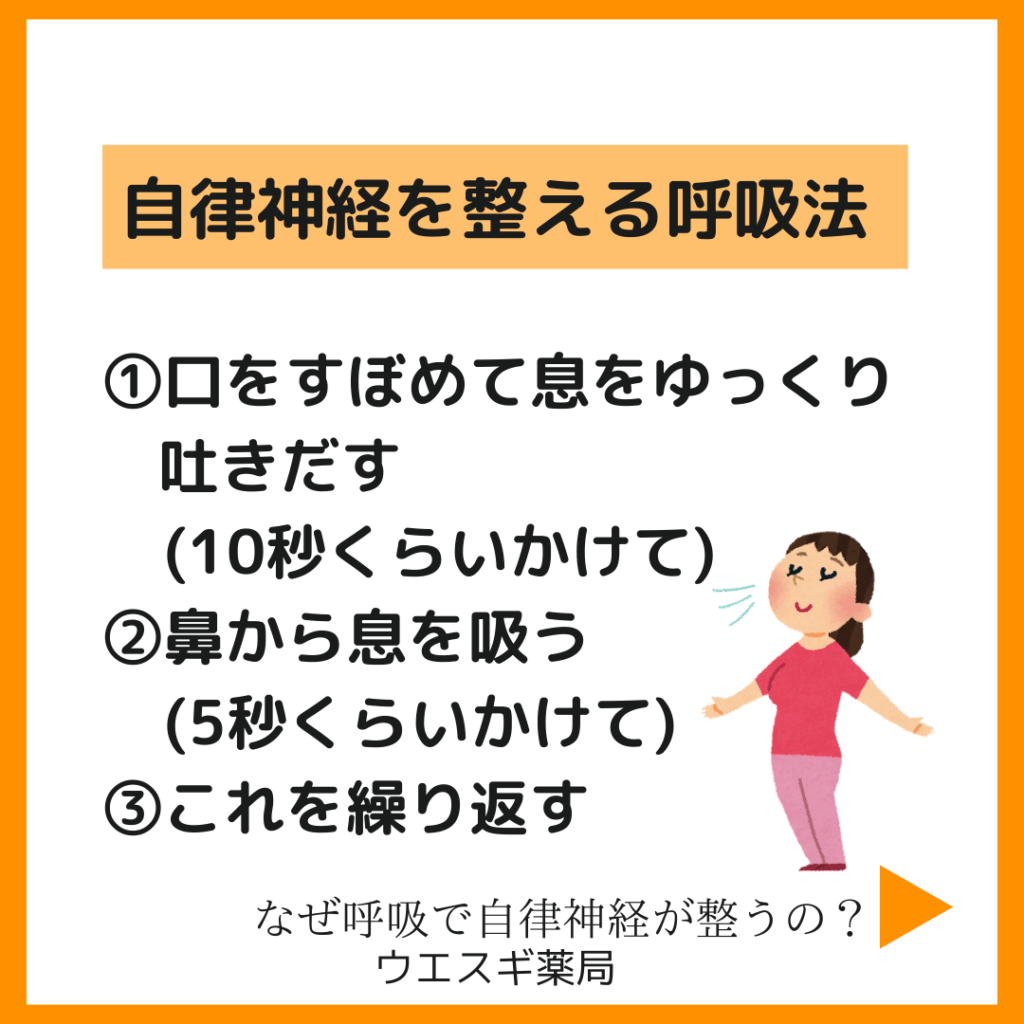 自律神経を整える呼吸法